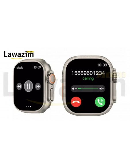 ساعة ذكية  مع سماعات الأذن - Montre Intelligente Ultra GP-5 avec Écouteurs
