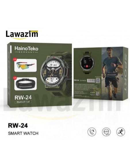 الساعة الذكية المتطورة la montre intelligente Haineteko RW-24