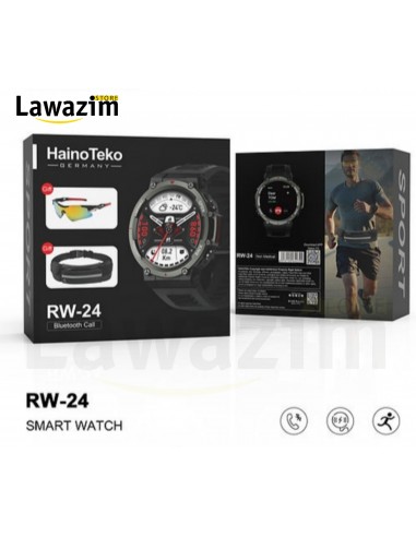 الساعة الذكية المتطورة la montre intelligente Haineteko RW-24