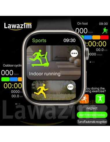 الساعة الذكية والأنيقة HK9 PRO MAX Multi-Functional Smart Watch