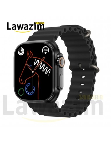 الساعة الذكية و سماعات بلوتوث نقية 2في1 - Smart Watch & Bluetooth Écouteurs 2en1 S8 Ultra Series 8