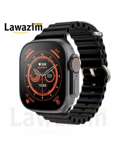 الساعة الذكية و سماعات بلوتوث نقية 2في1 - Smart Watch & Bluetooth Écouteurs 2en1 S8 Ultra Series 8