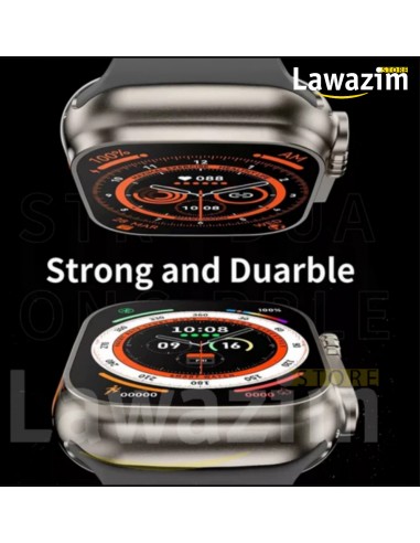 الساعة الذكية و سماعات بلوتوث نقية 2في1 - Smart Watch & Bluetooth Écouteurs 2en1 S8 Ultra Series 8