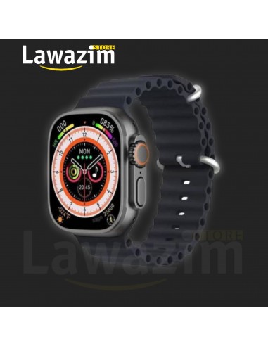 الساعة الذكية و سماعات بلوتوث نقية 2في1 - Smart Watch & Bluetooth Écouteurs 2en1 S8 Ultra Series 8