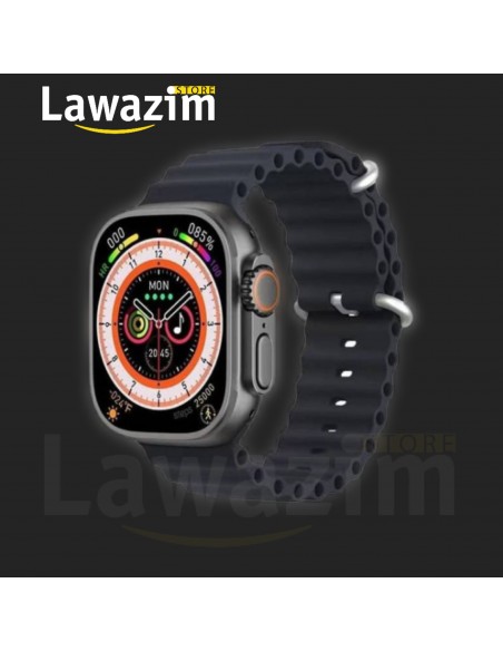 الساعة الذكية و سماعات بلوتوث نقية 2في1 - Smart Watch & Bluetooth Écouteurs 2en1 S8 Ultra Series 8