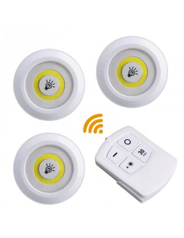 Wireless-remote-control-led-light / مصابيح LED لاسلكية مع جهاز تحكم عن بعد