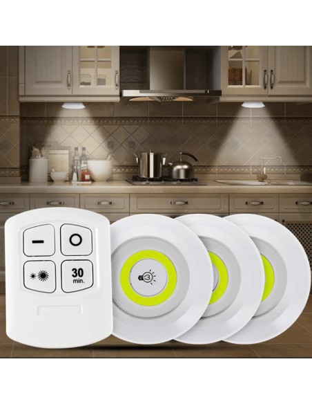 Wireless-remote-control-led-light / مصابيح LED لاسلكية مع جهاز تحكم عن بعد