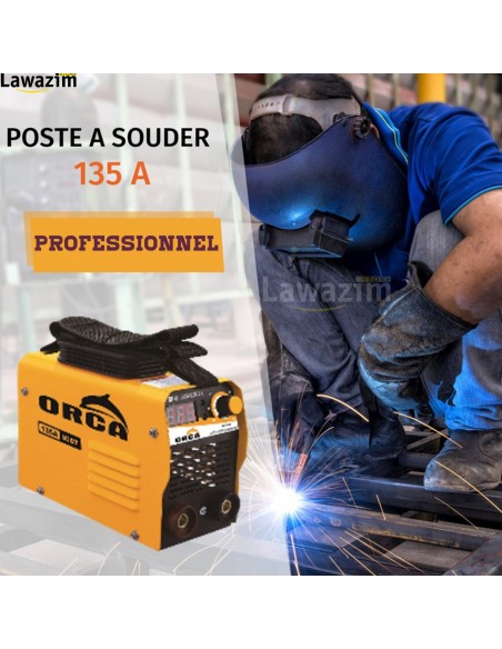 ماكينة لحام 135A الأداة المثالية لمشاريع اللحام Machine à souder 135A  L'outil parfait pour le soudage
