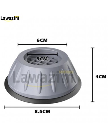 مضادات الاهتزاز لآلة الغسيل Tapis en caoutchouc Anti-Vibration pour Machine à laver