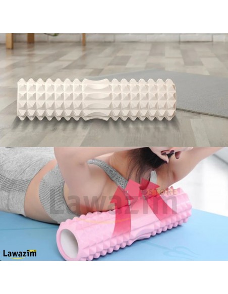 اسطوانة إسفنجية لتدريبات اليوغا للمنزل و الصالة Colonne de Yoga Creux