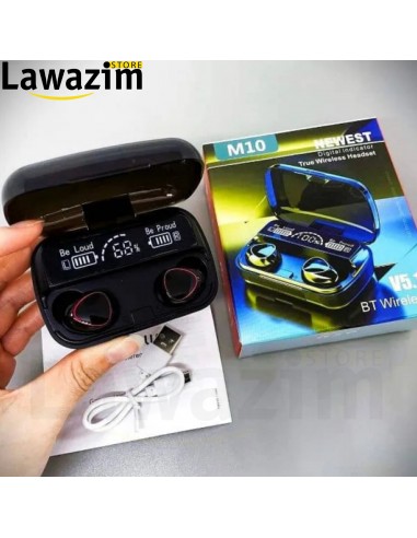 سماعات لاسلكية نقية الصوت عالية الجودة Earphones M10