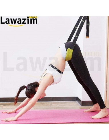 أشرطة المقاومة مع مقابض مرنة - Bandes de résistance avec poignées flexibles