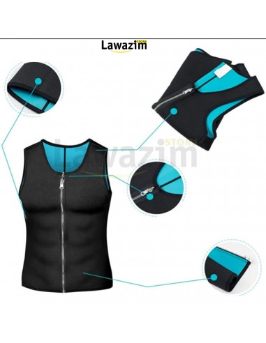 قميص التنحيف و التعرق الخاص بالرجال Gilet de perte de poids pour homme minceur BODY SHAPER