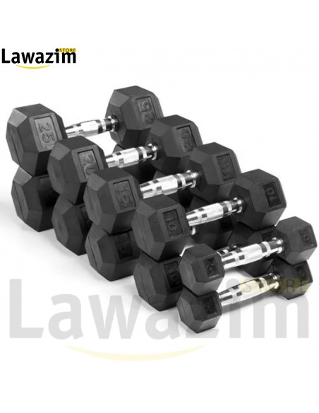 الدمبل الأسود للمحترفين - Les haltère Noir Professionnel - Dumbbell Professional