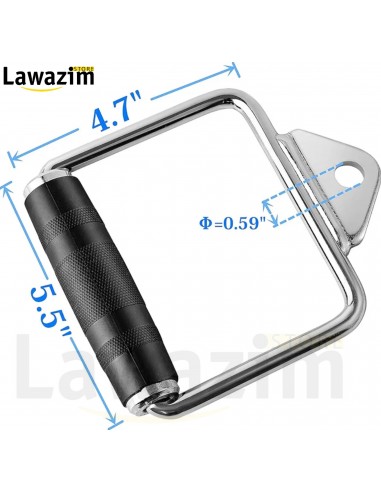 Poignée de Machine à Tirer par Câble en Acier Robuste - مقبض آلة السحب بالكابل من الفولاذ المتين