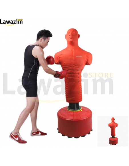دمية الملاكمة القوية لتدريبات فعالة Sac de Boxe Humanoïde en Silicone