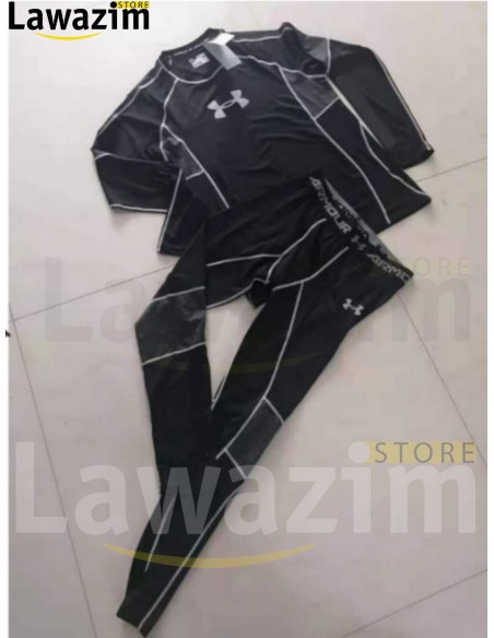 مجموعة ملابس رياضية 2en1 من العلامة الأمريكية  أندر أرمور - nouvel ensemble de sport  Under Armour