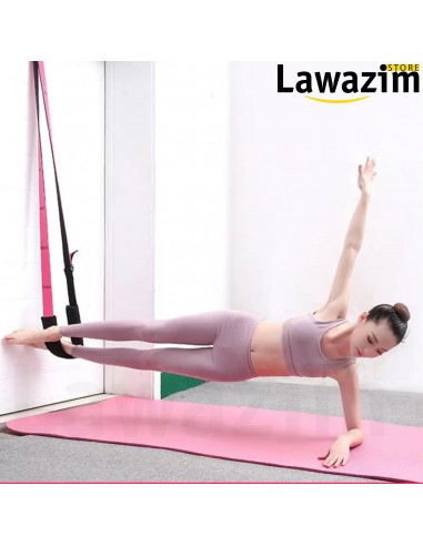 أشرطة المقاومة مع مقابض مرنة - Bandes de résistance avec poignées flexibles