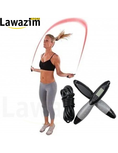حبل القفز بعداد إلكتروني متقدم Corde à Sauter Électronique Avancée