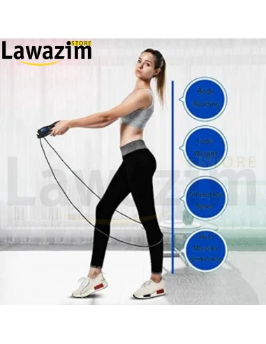 حبل القفز بعداد إلكتروني متقدم Corde à Sauter Électronique Avancée