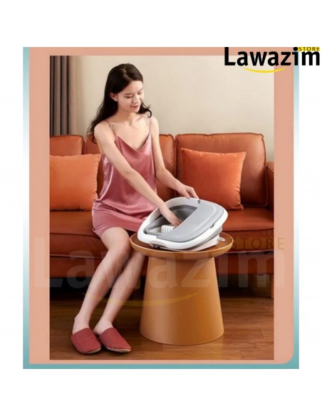 مساج القدم القابل للطي مع نظام الهيدروجين السلبي- Massage des Pieds Pliable avec Système d'Hydrogène Négatif