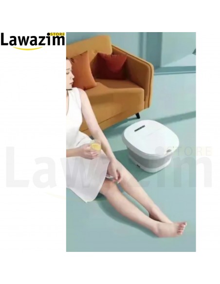 مساج القدم القابل للطي مع نظام الهيدروجين السلبي- Massage des Pieds Pliable avec Système d'Hydrogène Négatif