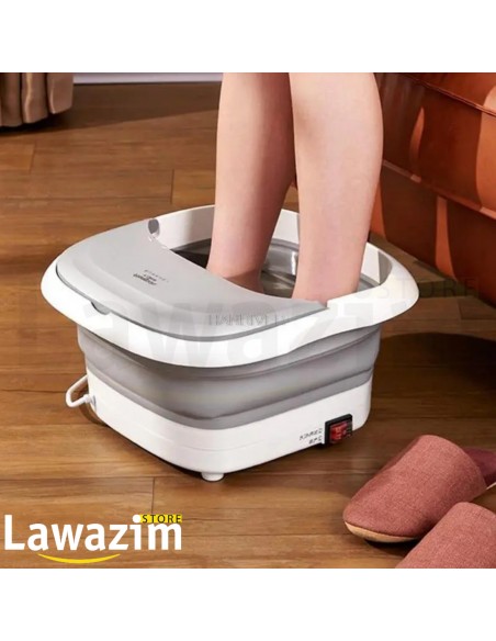 مساج القدم القابل للطي مع نظام الهيدروجين السلبي- Massage des Pieds Pliable avec Système d'Hydrogène Négatif