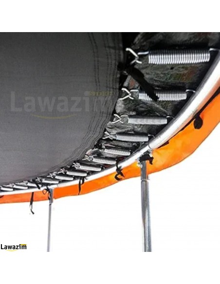 ترامبولين دائري 2,44 متر للقفز و المرح المنزلي Trampoline Rond Fitness ExtérieurComplet avec Filet de Sécurité