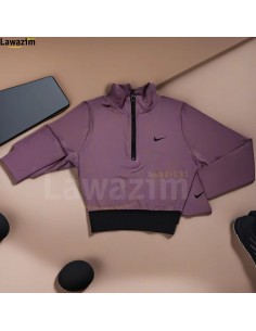 قميص رياضي نسائي عالي الجودة Sweatshirt de sport pour femmes