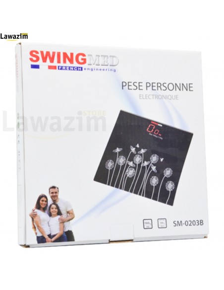 ميزان إلكتروني عالي الدقة Balance Pèse Personne électrique de SWINGMED