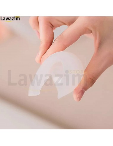 كعب مريح من سيليكون لحماية و رفع القدم Protège-Talon avec Augmentation de Votre Longueur Jusqu’à 3.5 cm