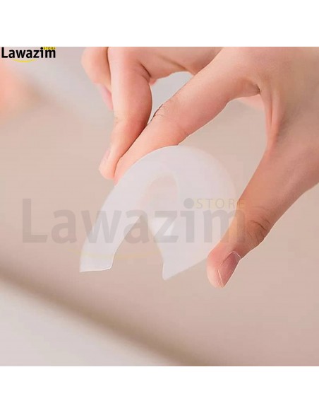 كعب مريح من سيليكون لحماية و رفع القدم Protège-Talon avec Augmentation de Votre Longueur Jusqu’à 3.5 cm