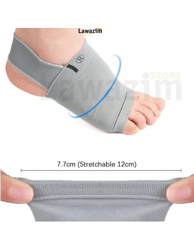 مصحح القدم المطاطي لدعم القدم و تخفيف الألم Orthèse de soutien pour fasciite plantaire