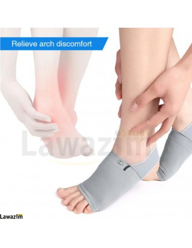 مصحح القدم المطاطي لدعم القدم و تخفيف الألم Orthèse de soutien pour fasciite plantaire