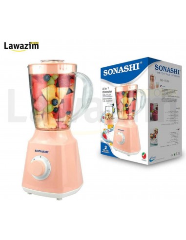 خلاط كهربائي SONASHI Blender 2en1 Avec Moulin SB-153N