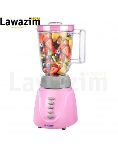 Sonashi Electric 3 Speed Blender SB-141  - خلاط سوناشي الكهربائي المتميز بثلاث سرعات