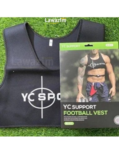 دعامة الصدر و الظهر المتينة للرياضيين YC FOOTBALL VEST - Soutien-gorge de sport Neoporin pour hommes
