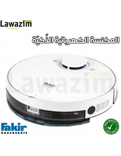 المكنسة الكهربائية الروبوتية الذكية |Aspirateur Robot intelligent avec Fonction d'Essuyage Fakir RS 770