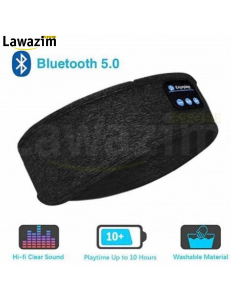 سماعة بلوثوث للنوم الهادئ والرياضة |Casque de sommeil Bluetooth sans fil