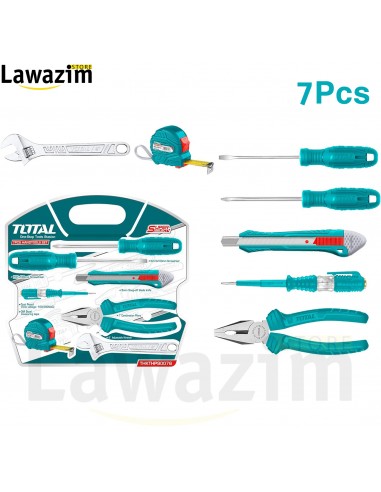 مجموعة أدوات الصيانة المتكاملة من توتال / Kit outils à main 7 pièces TOTAL modèle THKTHP90076