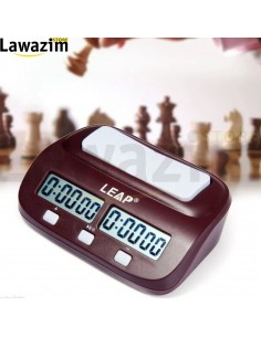 ساعة شطرنج معاصرة، منبه رقمي عالي الجودة Horloge d'échecs contemporain،alarme numérique de haute qualité LEAP-PQ9907S