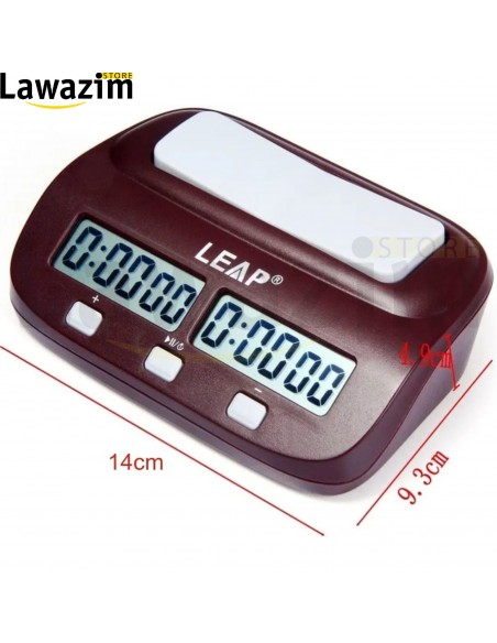 ساعة شطرنج معاصرة، منبه رقمي عالي الجودة Horloge d'échecs contemporain،alarme numérique de haute qualité LEAP-PQ9907S