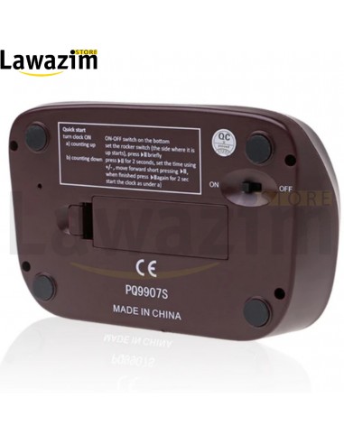 ساعة شطرنج معاصرة، منبه رقمي عالي الجودة Horloge d'échecs contemporain،alarme numérique de haute qualité LEAP-PQ9907S