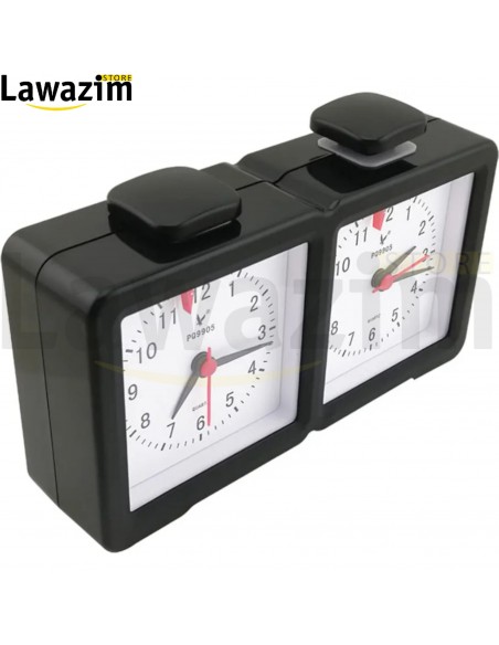 ساعة الشطرنج الكوارتز الإلكترونية التناظرية Horloge d'échecs à quartz électronique analogique -PQ9905