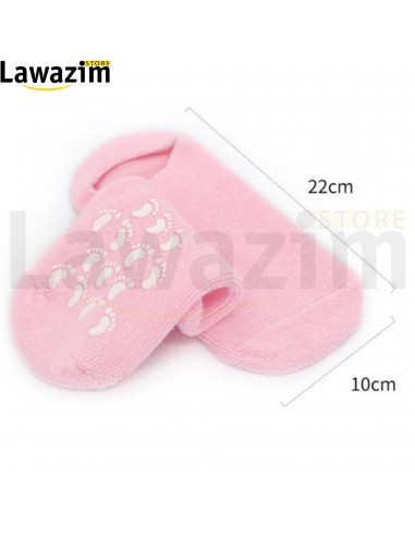 جوارب من الهلام  الناعم طبية للعناية ببشرة القدم / SPA Chaussettes en gel de SPA