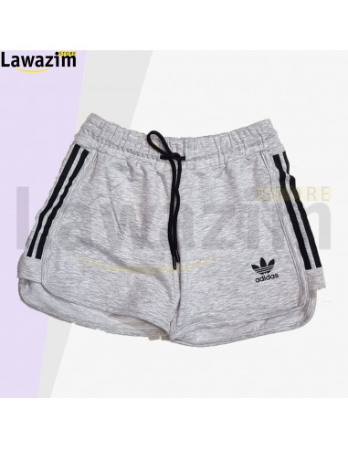 شورت نسائي قصير بتصميم عصري Short Fitness 3 bandes pour femmes