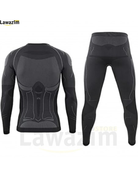 ملابس داخلية حرارية للرجال مقاومة للرطوبة للتمرينات الرياضية Sous-vêtements de sport thermiques pour hommes