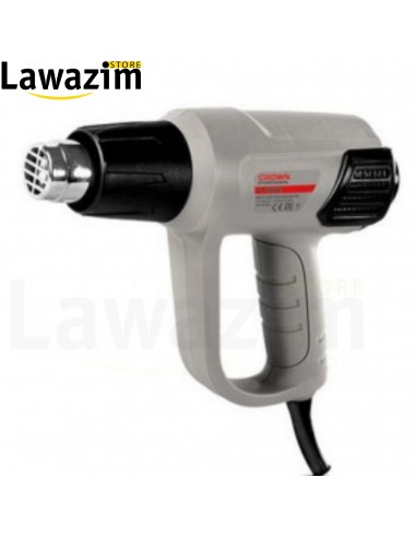 مسدس الهواء الساخن لأعمال أكثر سهولة و احترافية  - Pistolet à air chaud Décapeur thermique 2000W CROWN | CT19007: