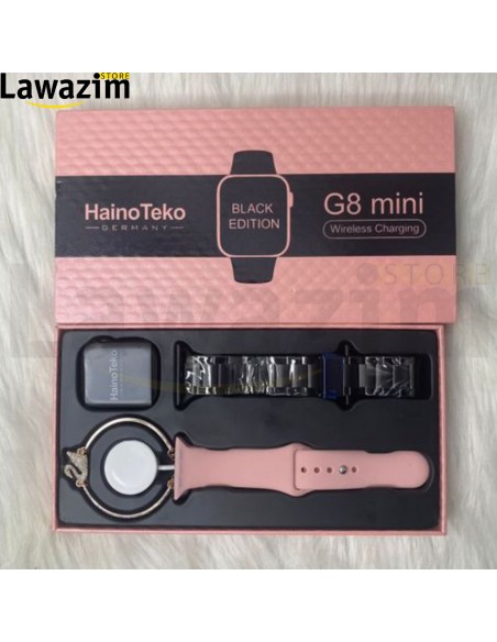 ساعة ذكية بسوار مزدوج Montre intelligente Haino teko Haino teko G8 Mini Black Edition - Double bracelet