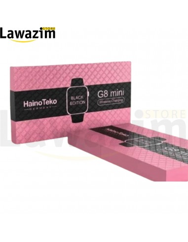 ساعة ذكية بسوار مزدوج Montre intelligente Haino teko Haino teko G8 Mini Black Edition - Double bracelet